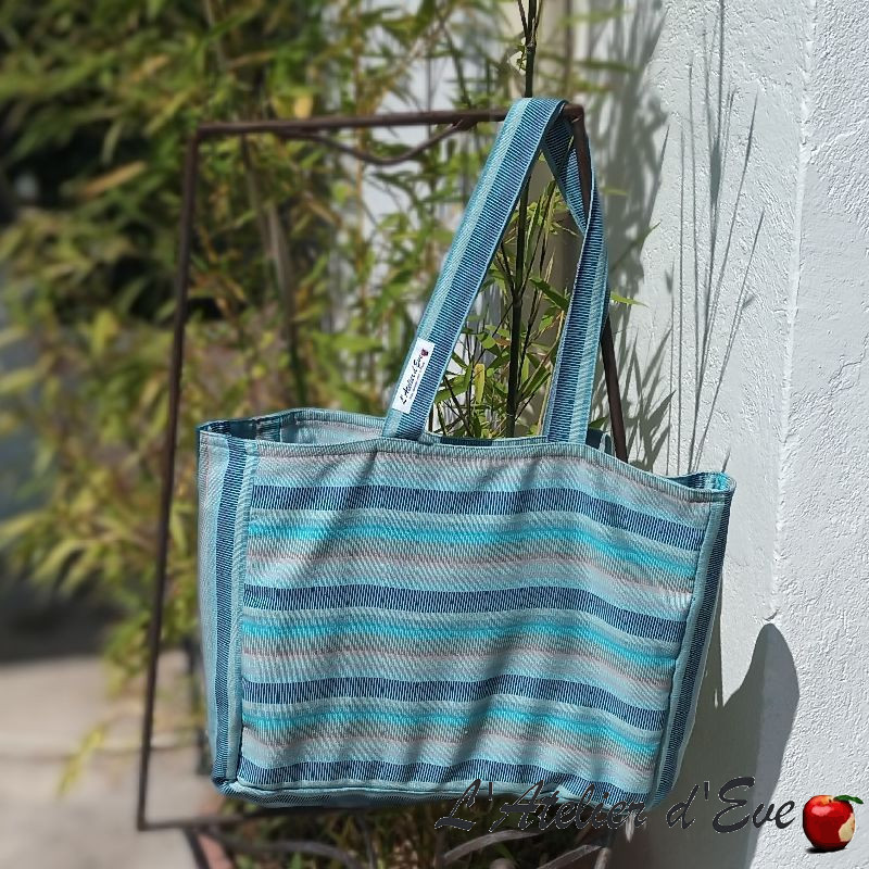 Shopper best sale beach bag