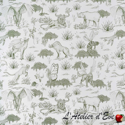 Toile de Jouy child cotton "Unreal Reality" Casal