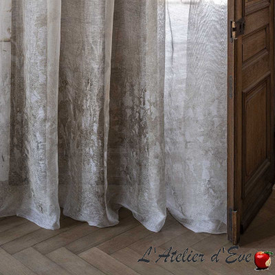 Casal "Fruscio" high height sheer curtain