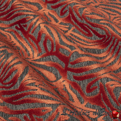 Thevenon "Parker" velvet jacquard fabric